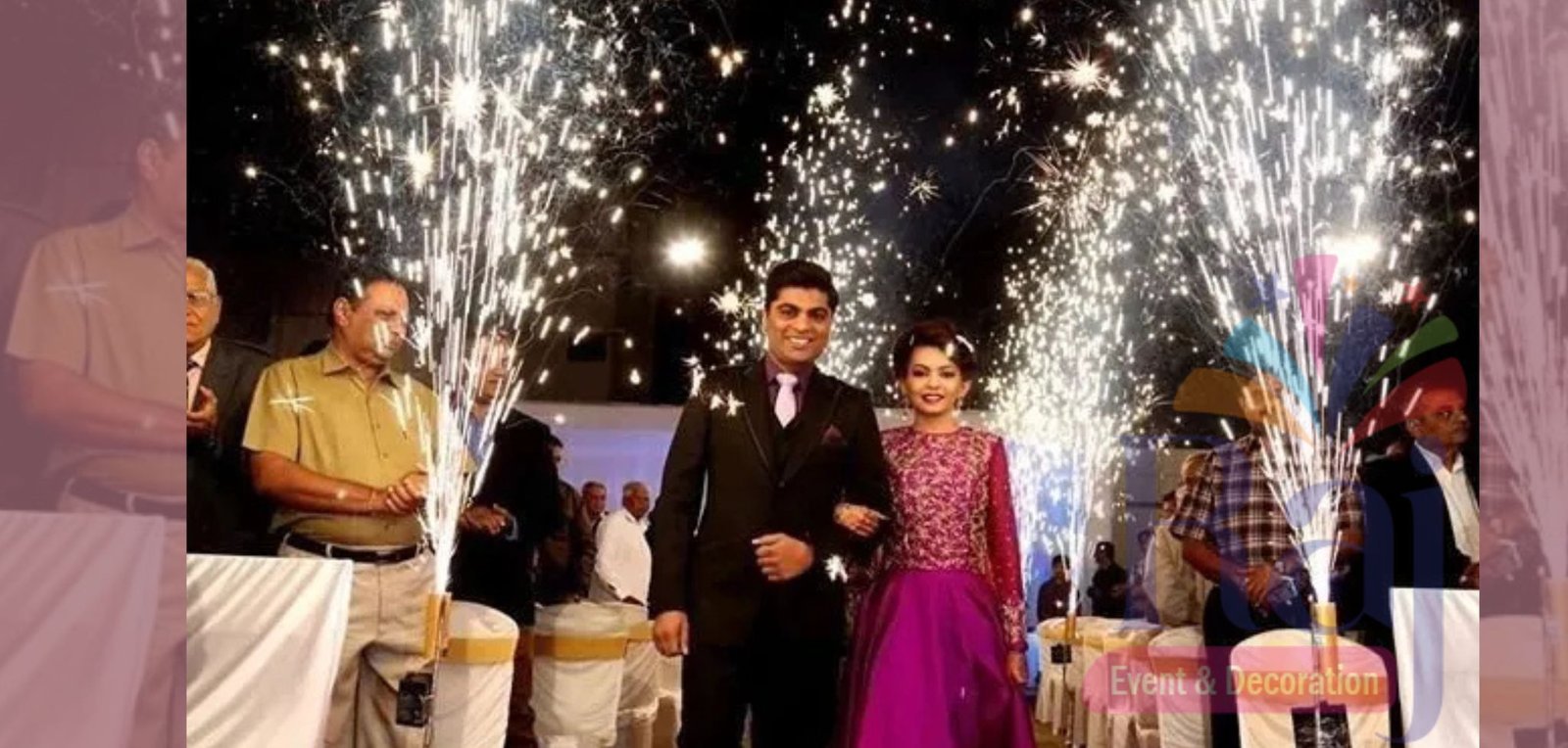 Cold Pyro & Firework Entry in Amreli, Gujarat