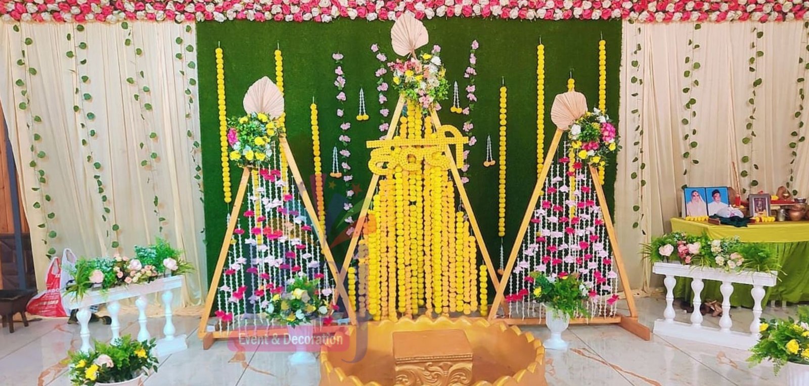 Haldi Ceremony Decoration in Amreli, Gujarat