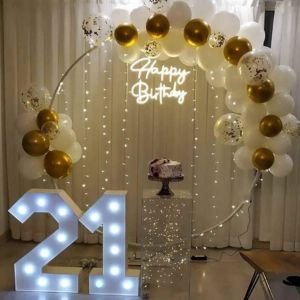 Outdoor Sangeet Night Canopy & Fairy Lights - Raj Event & Decoration Amreli