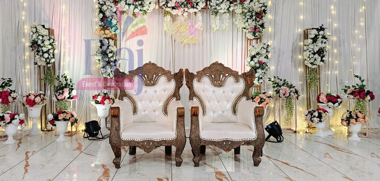 Stage Decoration in Amreli, Gujarat